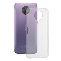 Husa premium compatibila cu nokia g10, fusion clear, htpmag, transparent