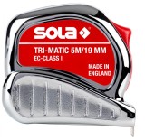 Ruletă Tri-Matic TM, 5m - Sola-50023301