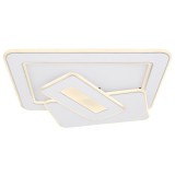 Plafoniera LED inteligenta Kique 48548SH, 50 W, 2800 lm, lumina calda / rece, compatibila cu Smart Home si Alexa, functie cu memorie, lumina de veghe,