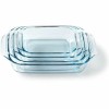 Set de vase pentru cuptor Pyrex Transparent 4 Piese
