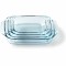 Set de vase pentru cuptor Pyrex Transparent 4 Piese