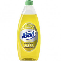 Detergent lichid vase, Asevi Ultra Yellow, 650 ml