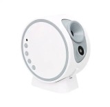 Cumpara ieftin Lampa de veghe de tip proiector stele, Galaxy Star, camera copii, 8 discuri de proiectie cu sistemul solar, pamant, luna si galaxii, Alb