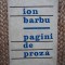 Ion Barbu - Pagini de proza
