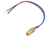 Modul Laser Punct Roșu 650nm 1mW 2.7-3.3V