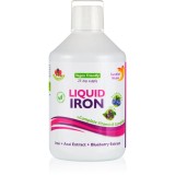 Swedish Nutra Liquid Iron băutură cu conținut de fier aroma Wild Berry 500 ml