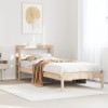 VidaXL Cadru pat fără saltea, 90x190 cm, lemn masiv de pin 3305708