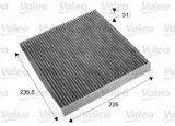 Filtru habitaclu cu carbon activ VALEO 715678