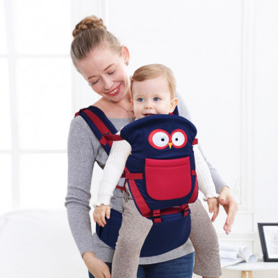 Marsupiu ergonomic, pentru bebe, 3-36 luni, ajustabil foto