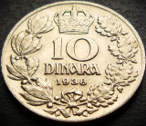 Cumpara ieftin Moneda istorica 10 DINARI / DINARA - YUGOSLAVIA, anul 1938 * cod 614 = UNC, Europa