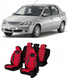 Cumpara ieftin Huse scaune auto DACIA LOGAN 2005-2012 Piele +Textil, Umbrella