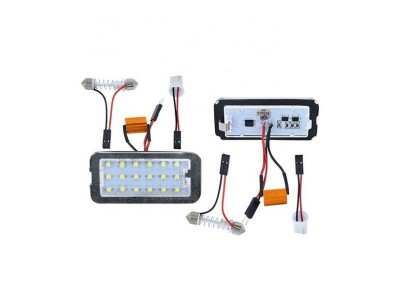 Set de 2 Lampi numar Led Xentech Light Fiat 500 si Fiat 500C foto