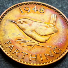 Moneda istorica FARTHING - ANGLIA, anul 1948 * cod 4597 B