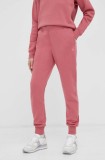 G-Star pantaloni de trening culoarea roz, uni