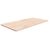 Cumpara ieftin Blat de baie, 100x50x1,5 cm, lemn masiv netratat