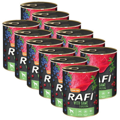 Rafi Adult GF Pat&amp;eacute; with Game 12 x 800 g foto