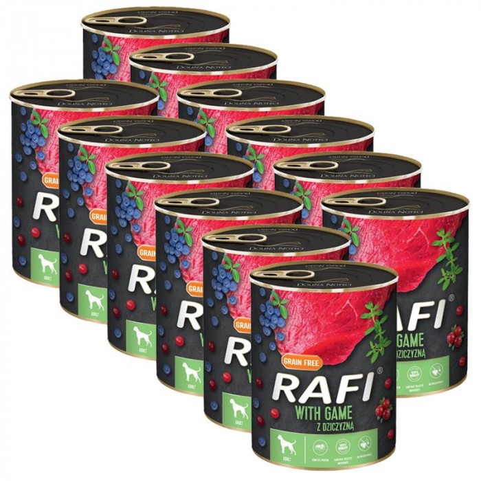 Rafi Adult GF Pat&eacute; with Game 12 x 800 g