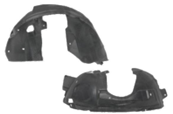 Carenaj roata Mini One/Cooper/Cabrio (R50/R52/R53), 06.2001-2004, partea Stanga, Fata, 51711486198, 5101FL1T