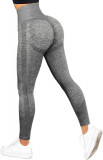 Femei Scrunch Stretch Butt Lifting Leggings fără sudură cu talie &icirc;naltă Squat Pr, Oem