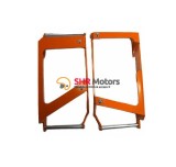 Protectii radiator KTM - Husqvarna 2007-2016 Aluminiu 4MX Portocaliu