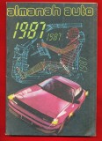 Almanah auto 1987 - sunt rupte paginile cu Ceausescu Nicolae de la inceput.