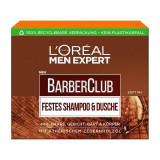 Sampon Solid 4 in 1, L&rsquo;Oreal, Men Expert, Barber Club, pentru Corp, Barba, Fata si Par, cu Ulei de C