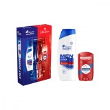 Set Sampon antimatreata Head&amp;Shoulders 330ml + Deodorant stick Old Spice Whitewater 50ml, Old Spice