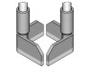 V&acirc;rf Special pentru Clești Fierbinți 14,5x14,5mm