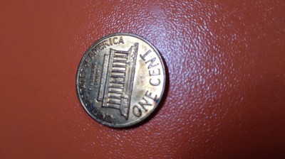 MONEDA USA ONE CENT 1971 foto