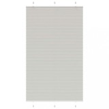 vidaXL Jaluzea plisată gri deschis 115x200 cm Lățime țesătură 114,4 cm