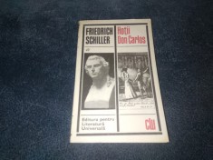 FRIEDRICH SCHILLER - HOTII DON CARLOS