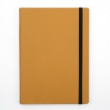 Agenda notes A5 Velvet cu elastic gold