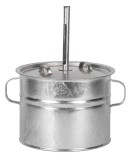 Oala pentru sterilizat borcane REX 20 L, cu suport pentru termometru