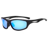 Ochelari de soare polarizati sport Asteroid GSM 9309, albastru