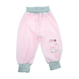 Pantaloni pentru fete Mini Junior PFN02-80-cm, Roz
