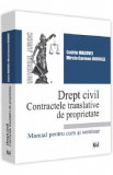 Drept civil. Contractele translative de proprietate - Mirela Carmen Dobrila, Codrin Macovei
