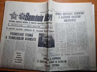 romania libera 3 februarie 1988-intreprinderea aversa,art. giurgiu, foto