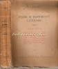 Studii si Documente Literare II, I.E. Toroutiu, 1932, Bucuresti, Carte Veche