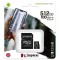 Card Memorie microSDXC Kingston Canvas Select Plus Android A1, 512Gb, Clasa 10 / UHS-1 U3, Cu Adaptor SDCS2/512GB