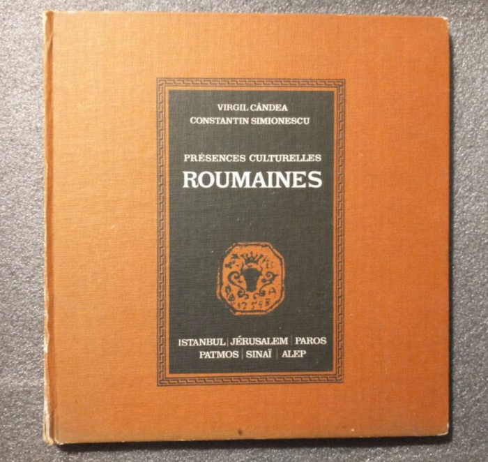 Virgil C&acirc;ndea (dedicație autograf)... - Presences culturelles roumaines