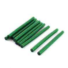 Set 10 rezerve silicon 11mm MRG M-420, Lungime 20cm, Verde C420