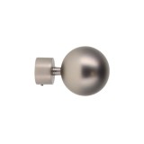 Set Capăt Decorativ Galerie Gaia Fi28 &ndash; Argintiu Mat Compoziție Fier Forjat