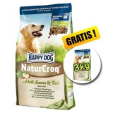 Happy Dog NaturCroq LAMM a REIS 15 kg + 3kg GRATUIT
