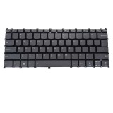 Tastatura Laptop 2-in-1, Lenovo, Yoga 7 14IML9 Type 83DJ, iluminata, gri, layout US