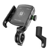 Suport de telefon pentru Bicicleta/Motocicleta/Scuter/Trotineta, montare sigura, constructie durabila, FIXATO, Negru