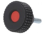 Buton de Reglare 31mm Capac Roșu