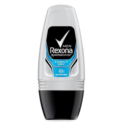 Deodorant Roll-On Rexona Men Cobalt Dry, 50 ml, Protectie 48 h, Deodorant Roll On Barbati, Deodorant Roll On Rexona, Antiperspirant Barbati Rexona, De foto