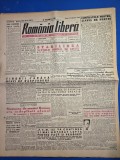 ziarul romania libera 4 februarie 1949 - statiunea de masini roman