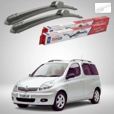 Cumpara ieftin Ștergătoare Toyota Yaris Verso P2 MPV 2002-2005 | Set Față Flat &ndash; TeamCar&reg;