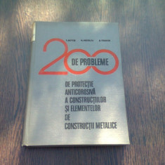 200 DE PROBLEME DE PROTECTIE ANTICOROZIVA A CONSTRUCTIILOR SI ELEMENTELOR DE CONSTRUCTII METALICE - T. BOTOS